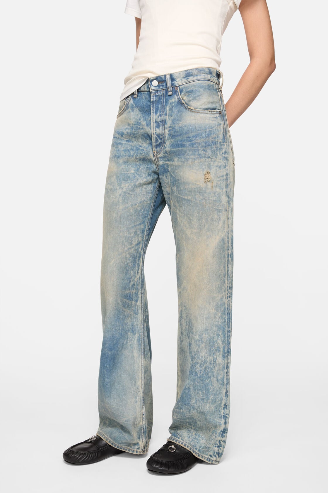 Acne Studios Regular fit jeans - 2021F - Mid Blue
