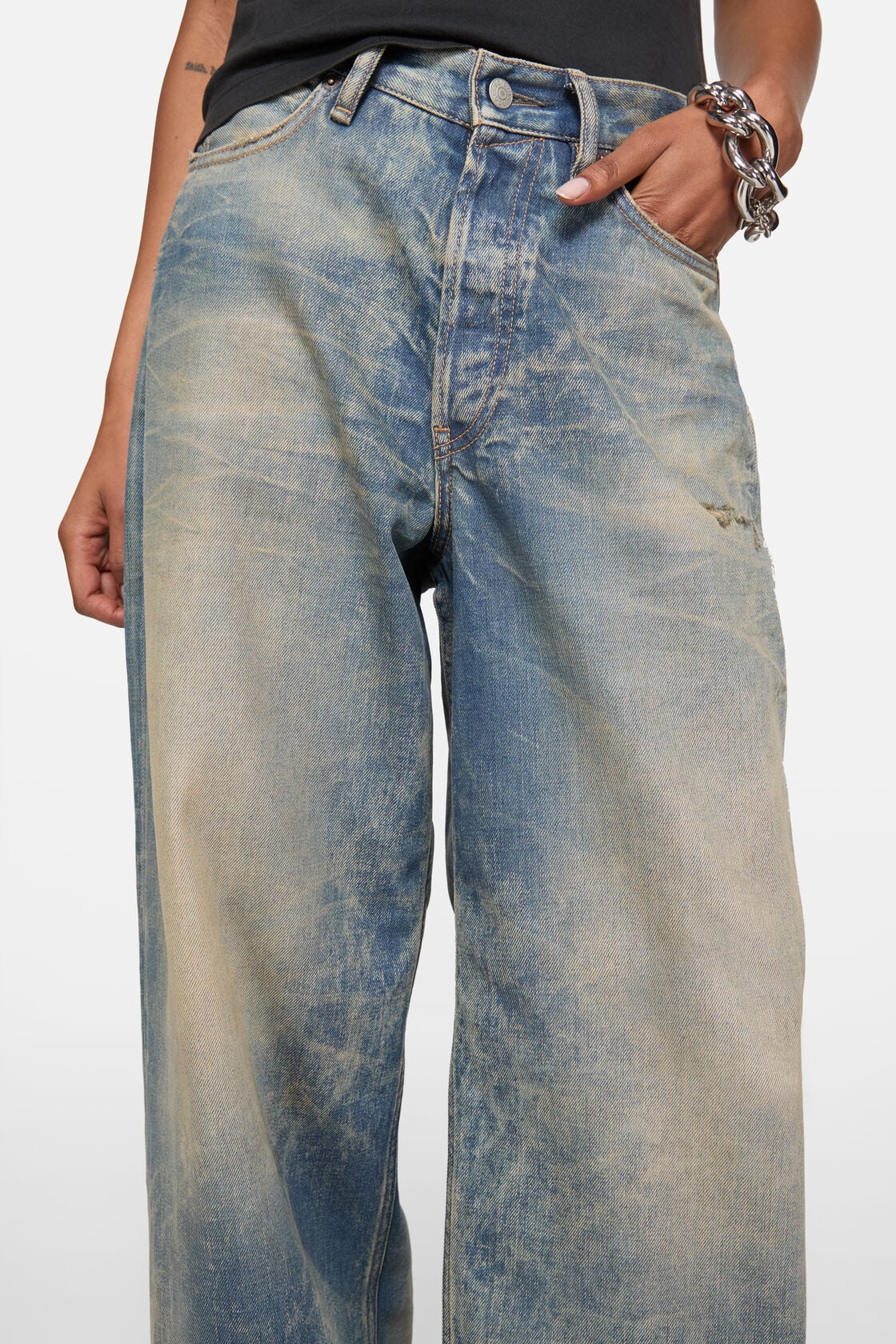 Acne Studios Loose fit jeans - 1981 - Mid Blue