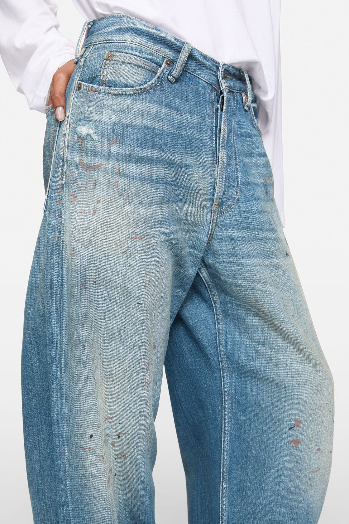 Acne Studios Loose fit jeans - 1981 - Mid Blue