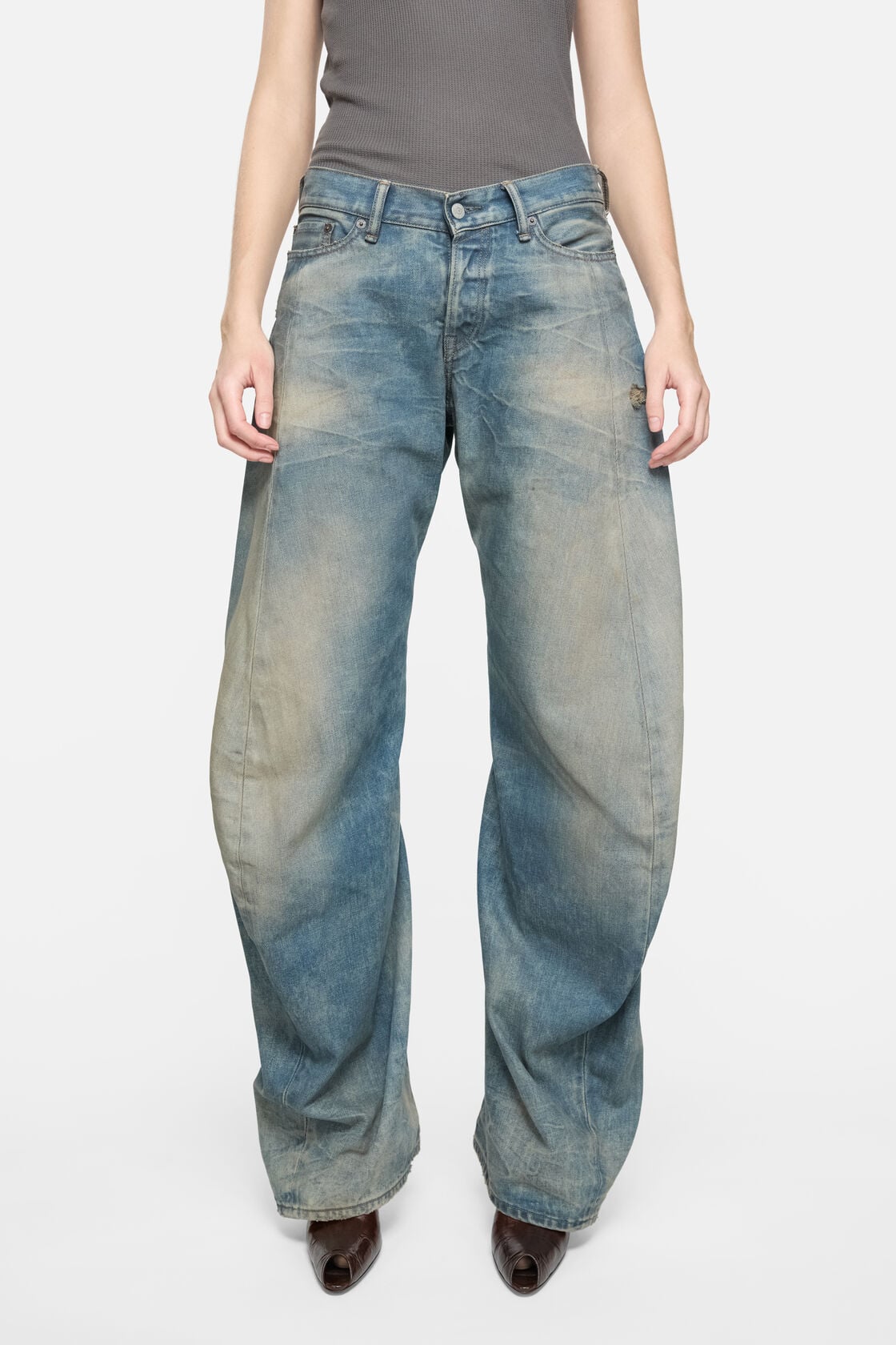 Acne Studios Loose fit jeans - 2006F - Mid blue
