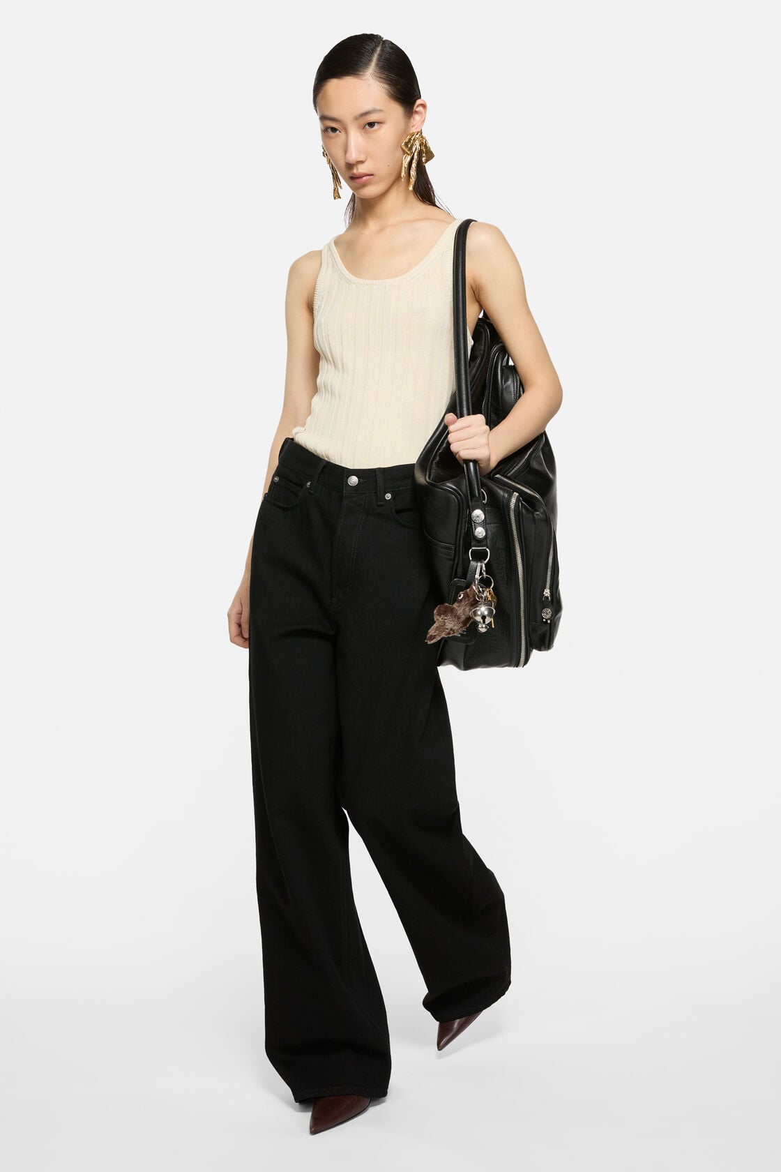 Acne Studios Loose fit jeans - 1981 - Black