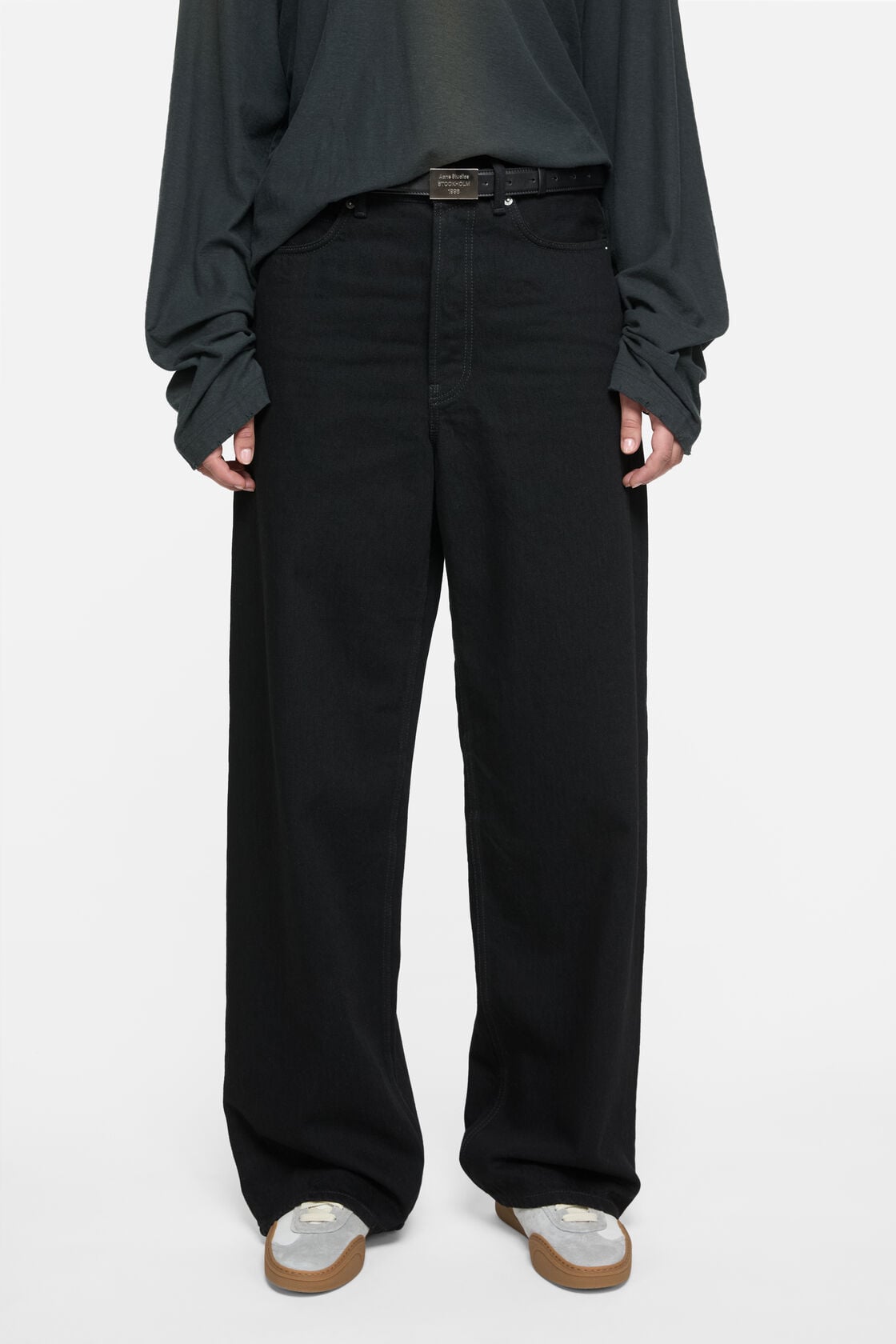 Acne Studios Loose fit jeans - 1981 - Black