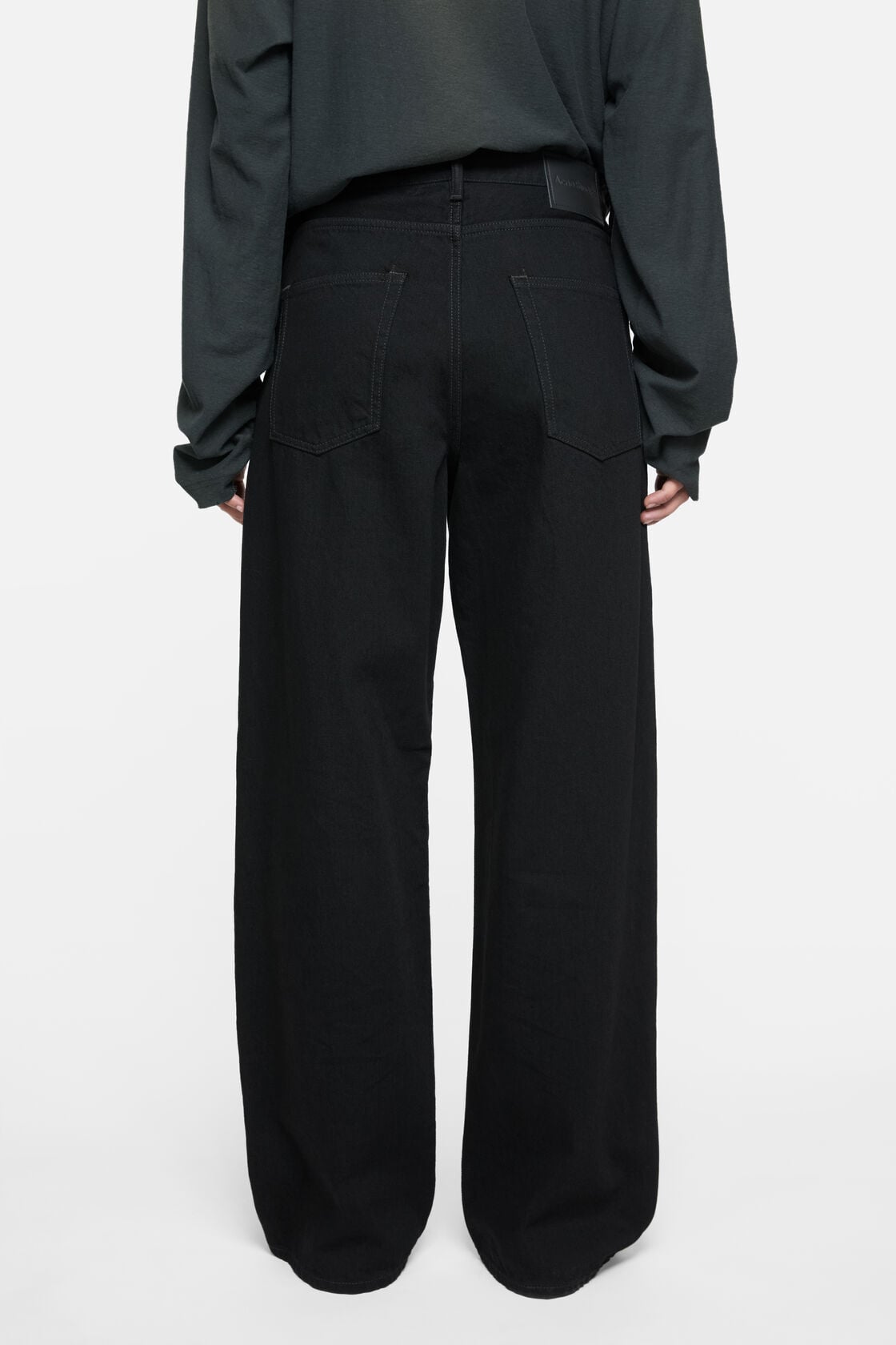 Acne Studios Loose fit jeans - 1981 - Black