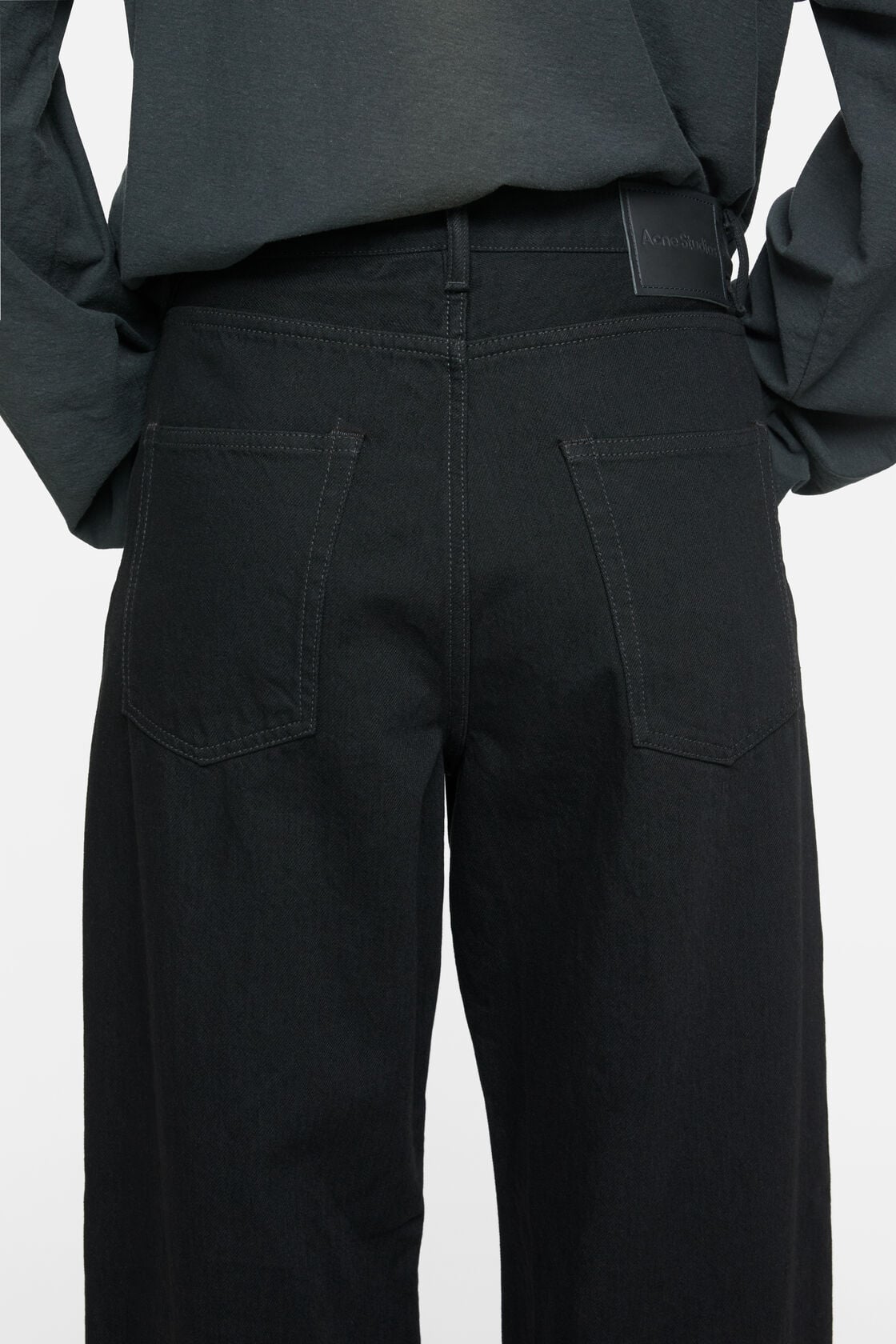 Acne Studios Loose fit jeans - 1981 - Black