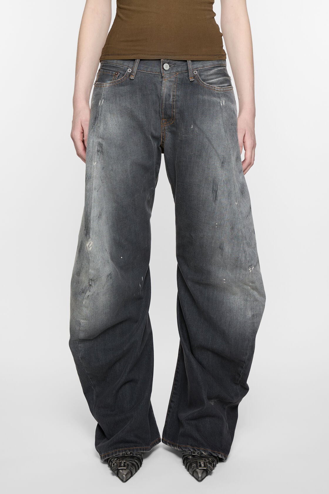 Acne Studios Loose fit Jeans - 2006F - Black