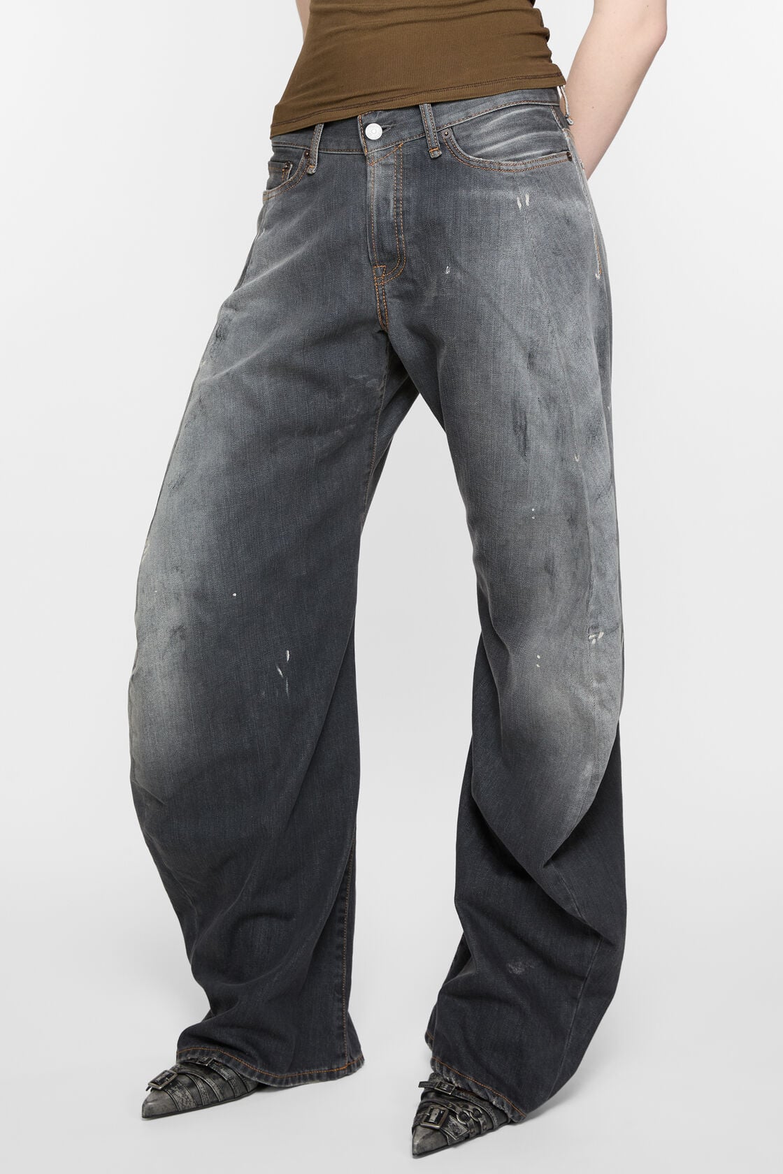 Acne Studios Loose fit Jeans - 2006F - Black