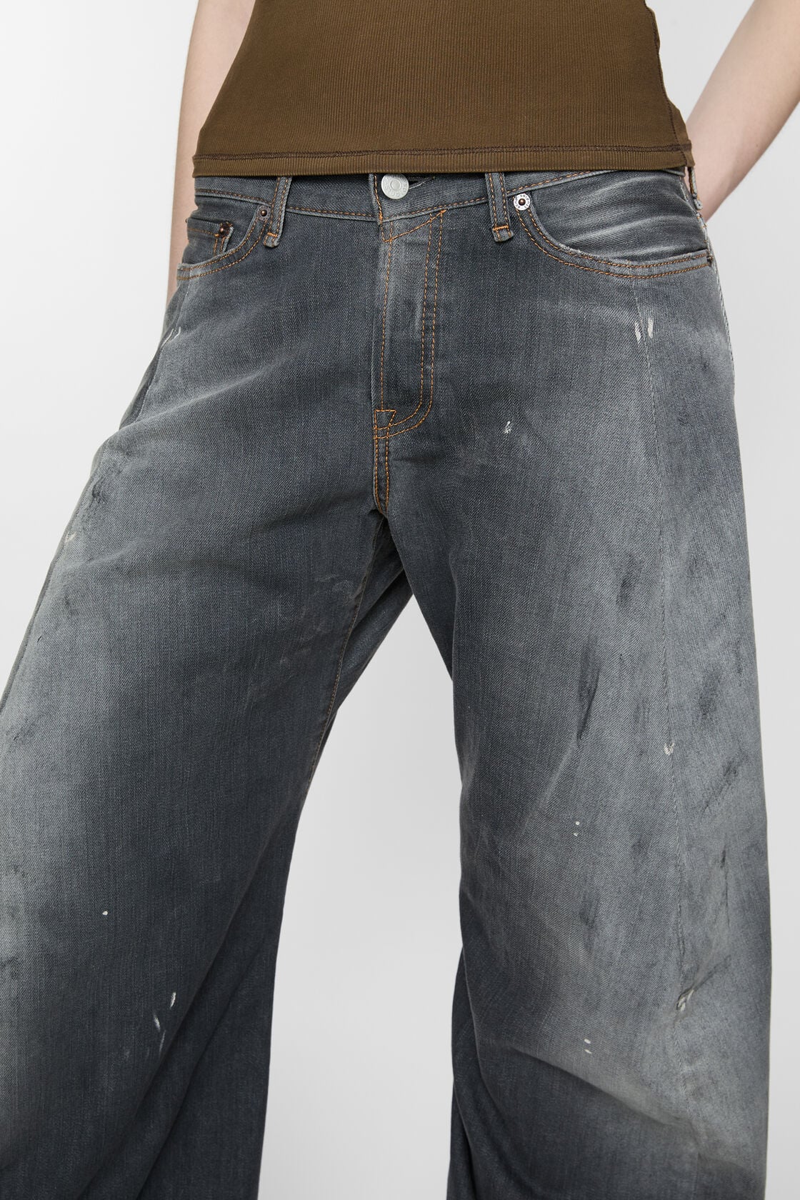 Acne Studios Loose fit Jeans - 2006F - Black