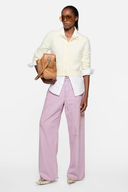 Acne Studios Loose fit jeans - 1981 - Pink