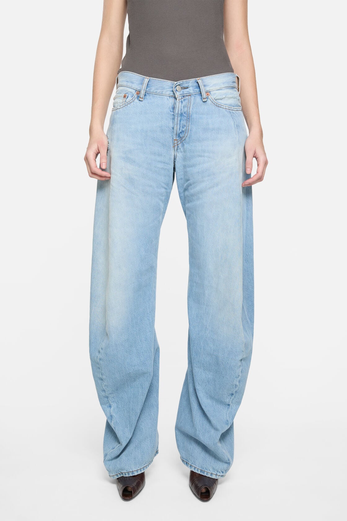 Acne Studios Loose fit jeans - 2006F - Light blue