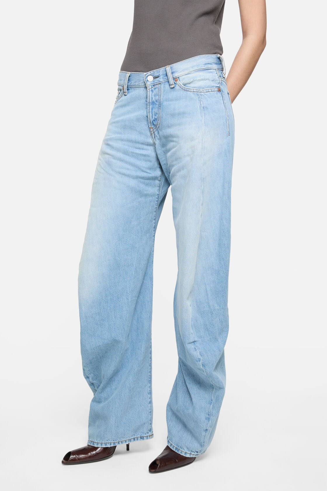 Acne Studios Loose fit jeans - 2006F - Light blue