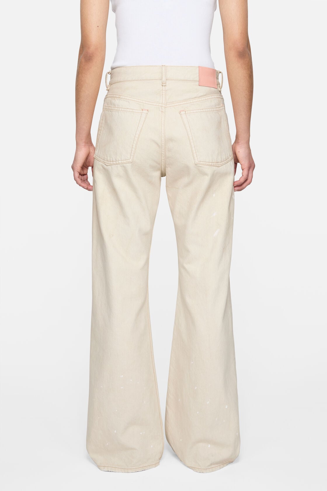 Acne Studios Regular fit jeans - 2021F - White