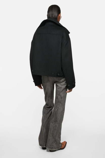 Acne Studios Wool zip jacket - Black
