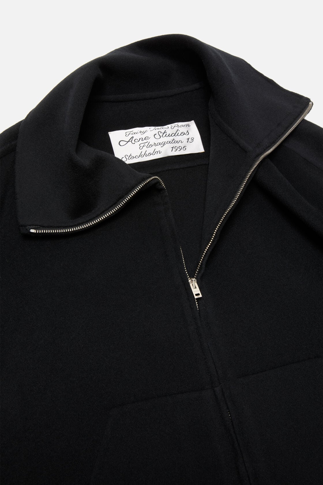Acne Studios Wool zip jacket - Black