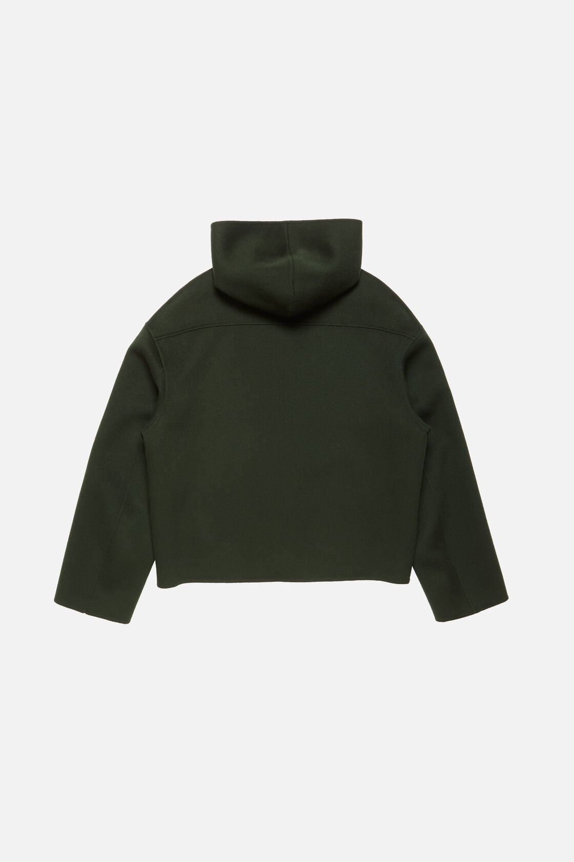 Acne Studios Cashmere jacket with hood - Dark green