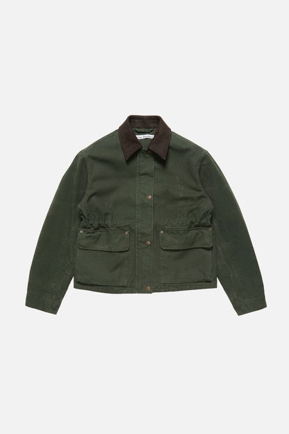 Acne Studios Washed canvas blouson jacket - Dark green