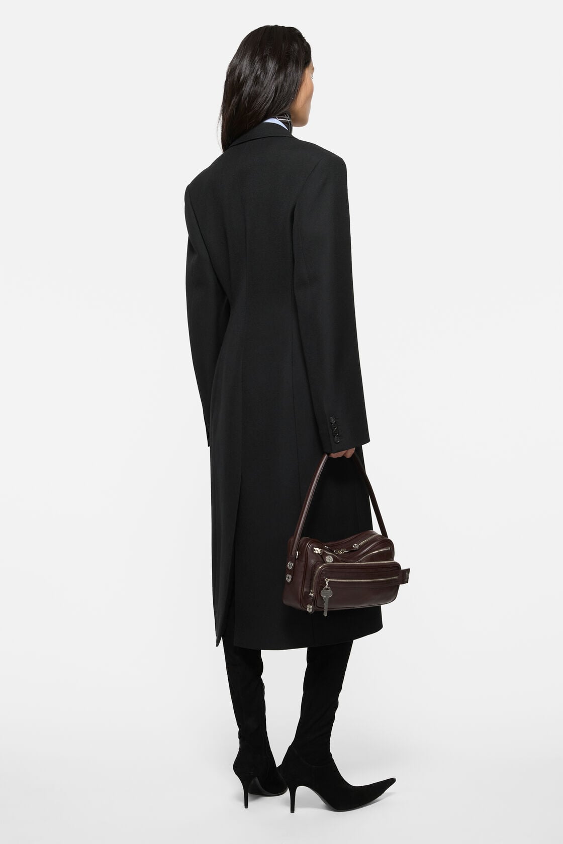 Acne Studios Double-breasted wool coat - Black