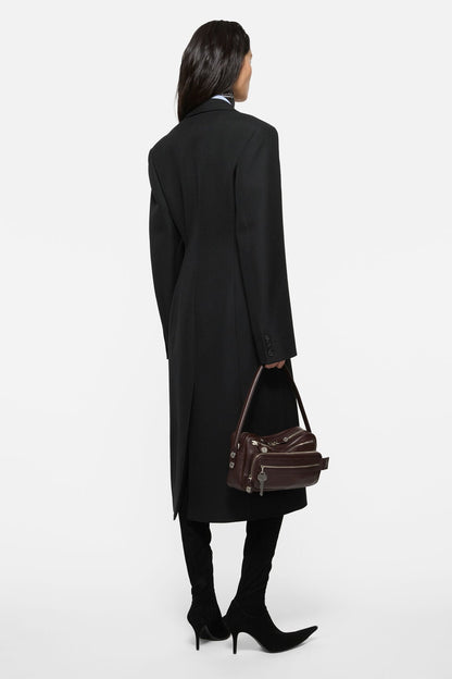 Acne Studios Double-breasted wool coat - Black