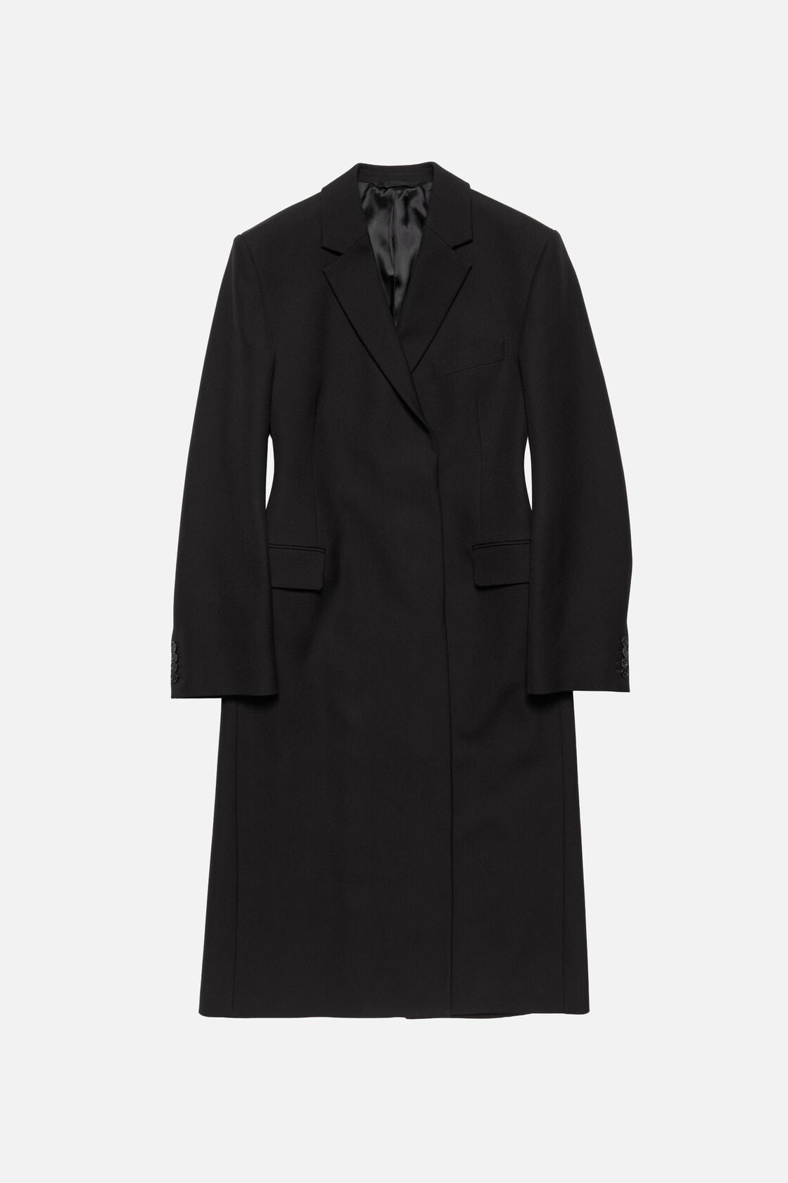 Acne Studios Double-breasted wool coat - Black
