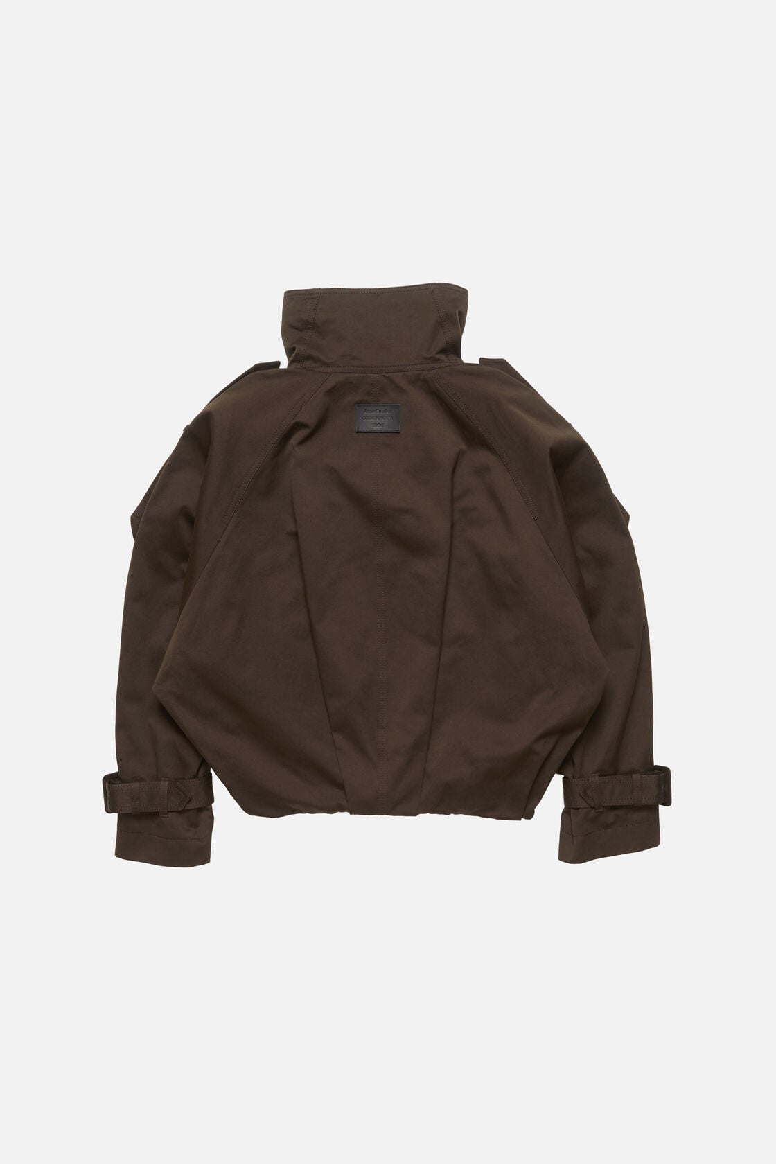 Acne Studios Short trench coat - Chestnut brown