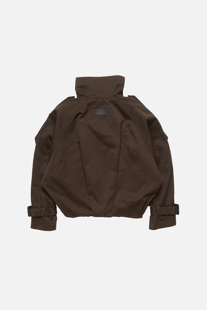 Acne Studios Short trench coat - Chestnut brown