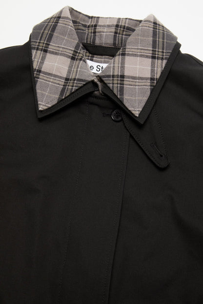 Acne Studios Layered twill jacket - Black
