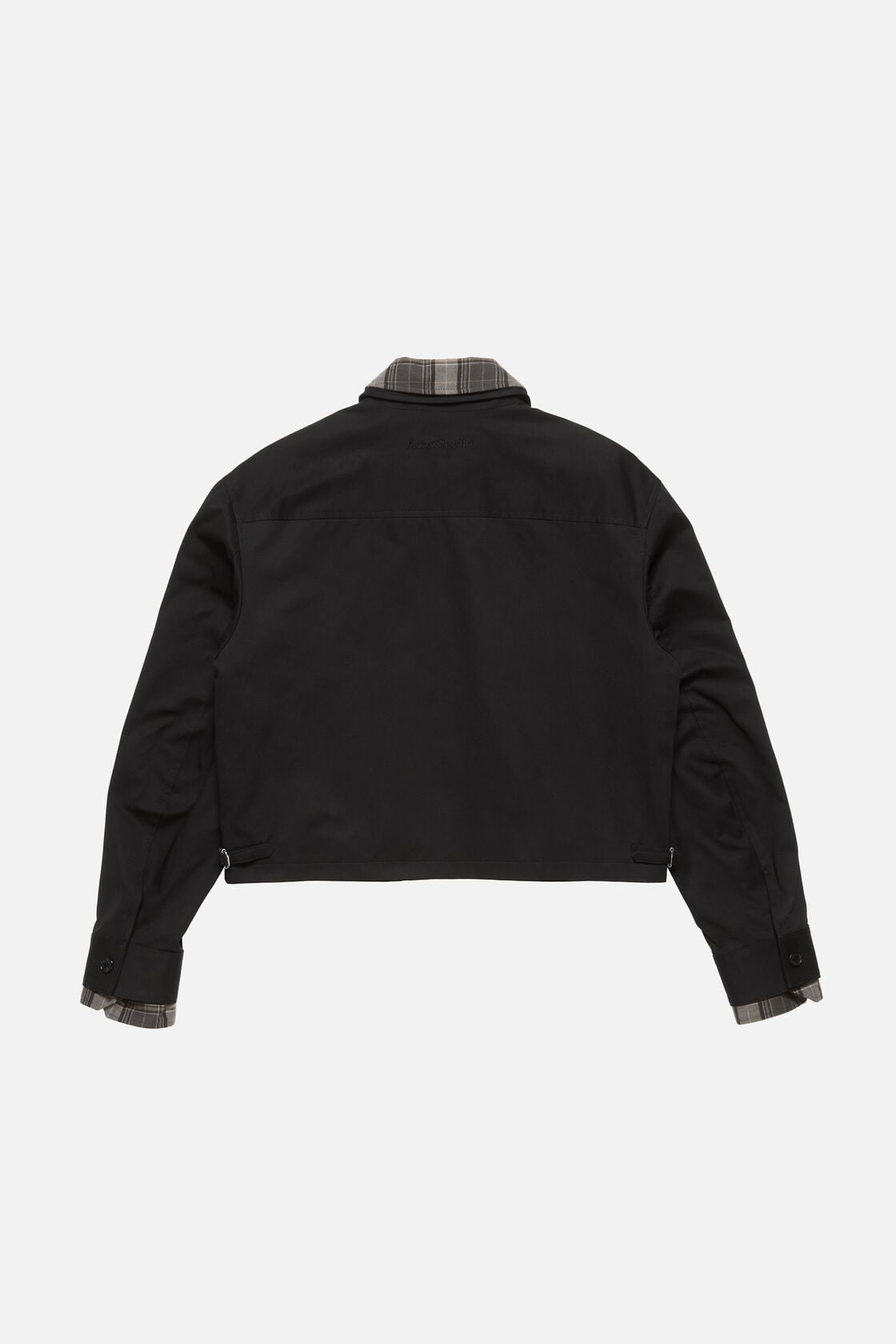 Acne Studios Layered twill jacket - Black