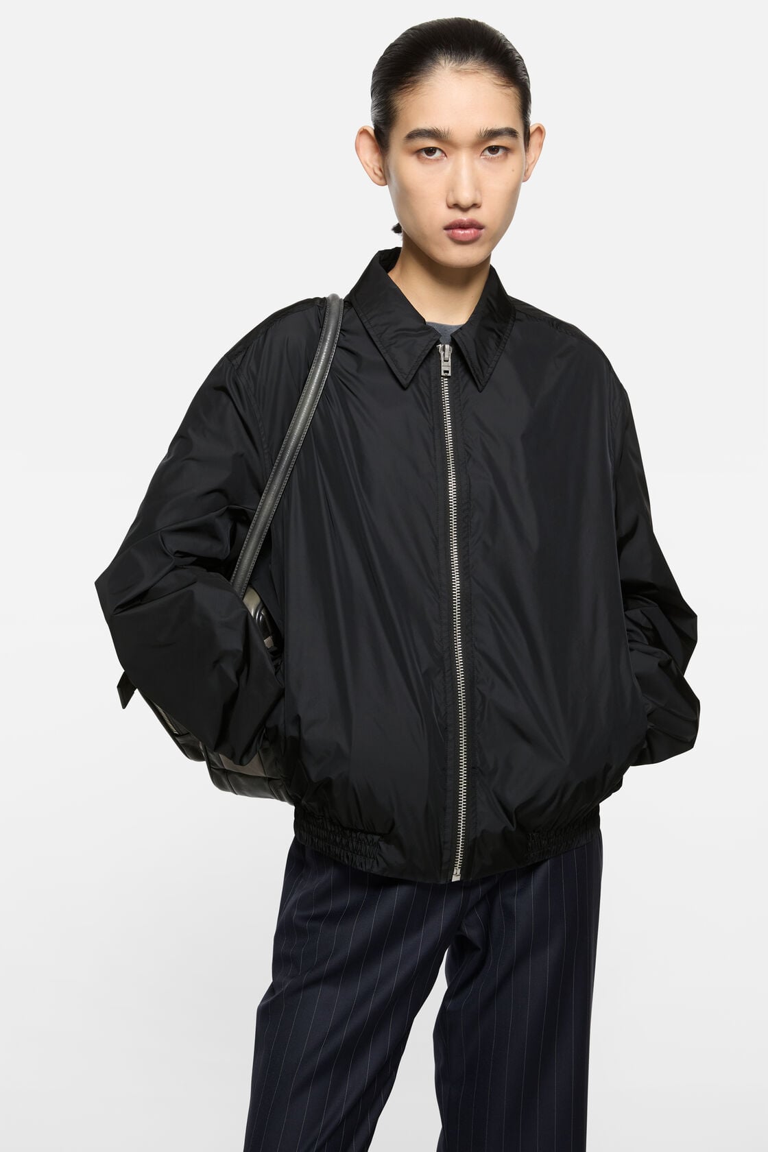 Acne Studios Lightweight nylon jacket - Black