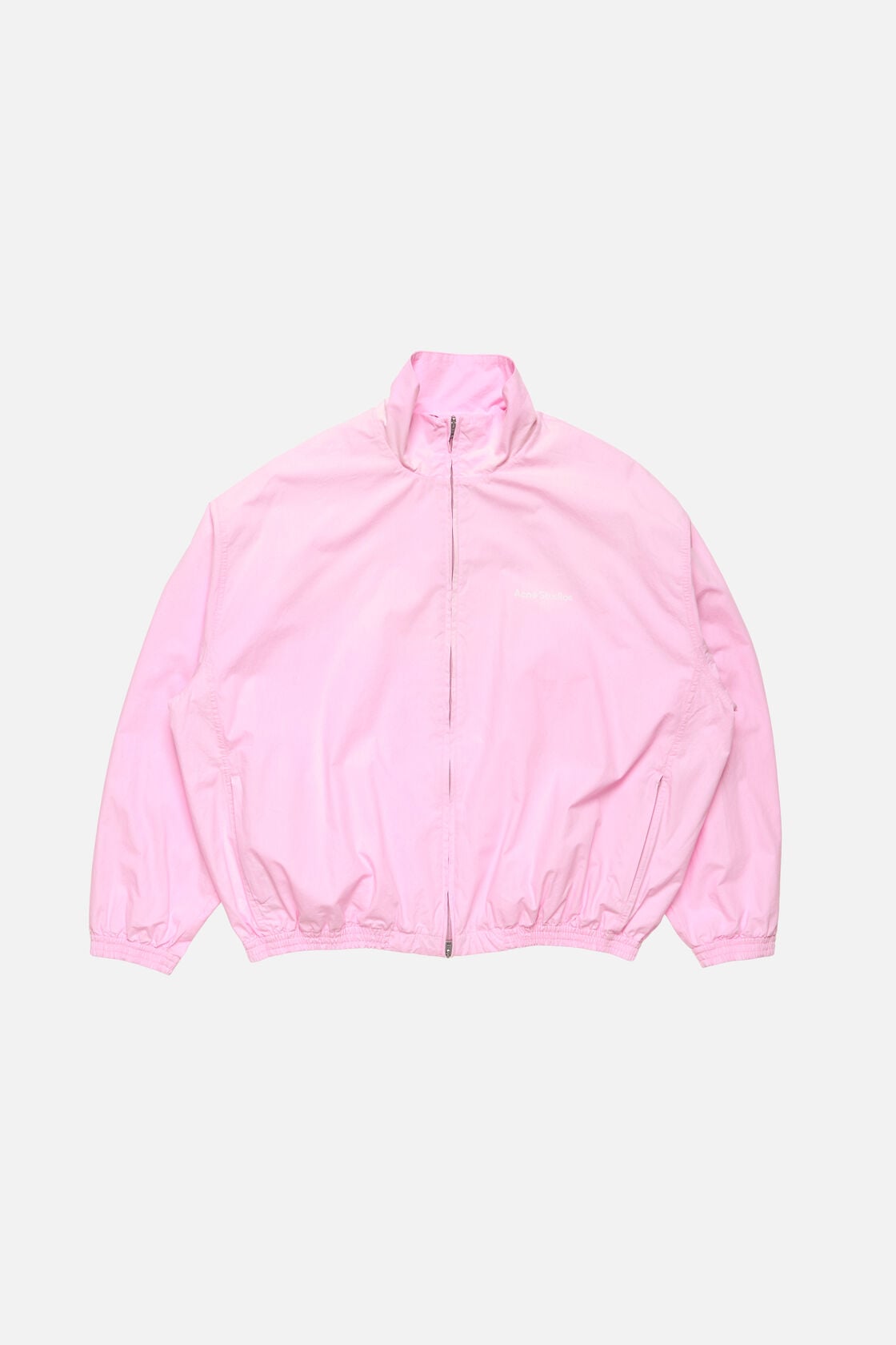 Acne Studios Washed logo jacket - Light pink