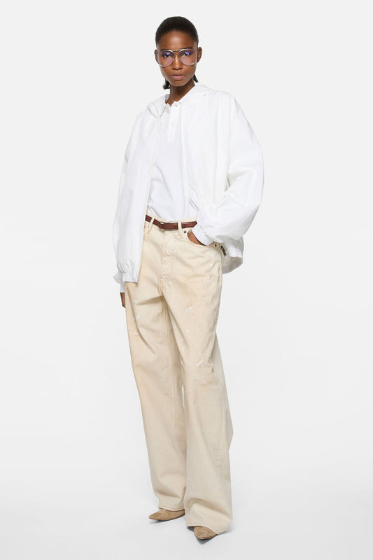 Acne Studios Jacket with white 1996 logo - Optic White