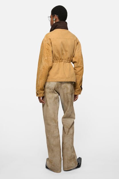 Acne Studios Canvas jacket - Rust brown