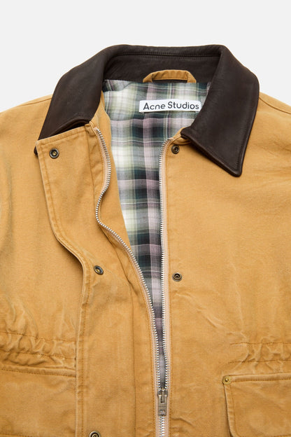 Acne Studios Canvas jacket - Rust brown