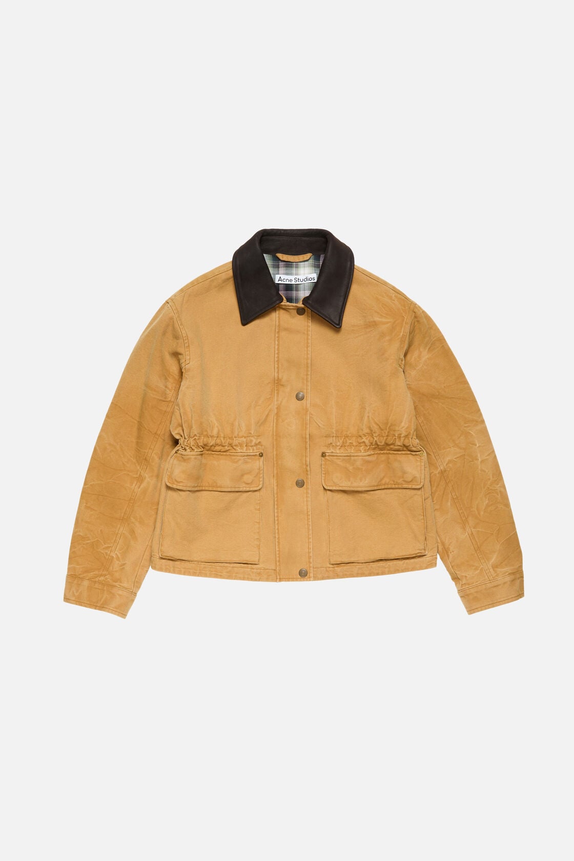 Acne Studios Canvas jacket - Rust brown