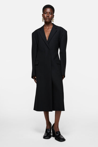 Acne Studios Double-breasted wool coat - Black