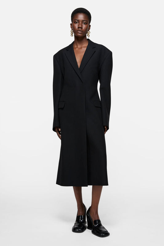 Acne Studios Double-breasted wool coat - Black