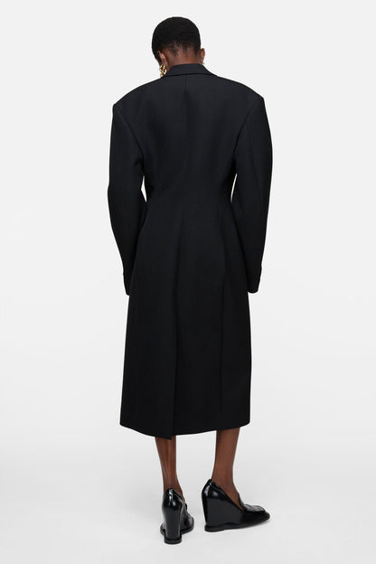 Acne Studios Double-breasted wool coat - Black