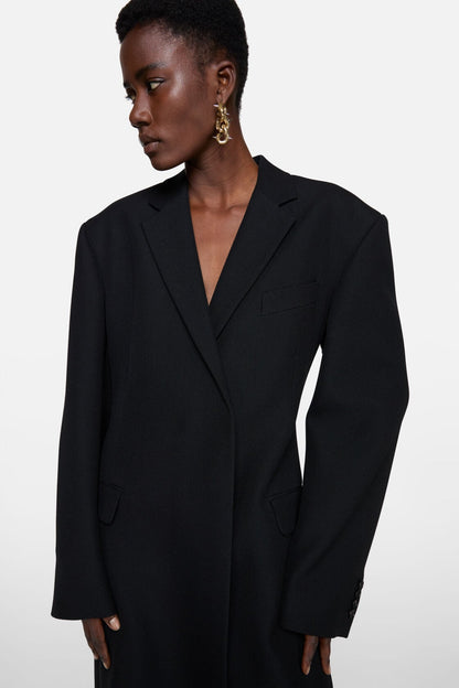 Acne Studios Double-breasted wool coat - Black