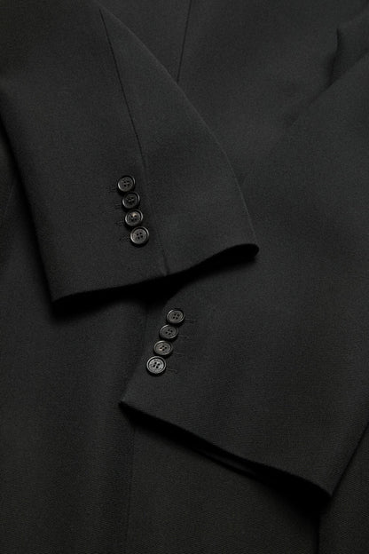 Acne Studios Double-breasted wool coat - Black