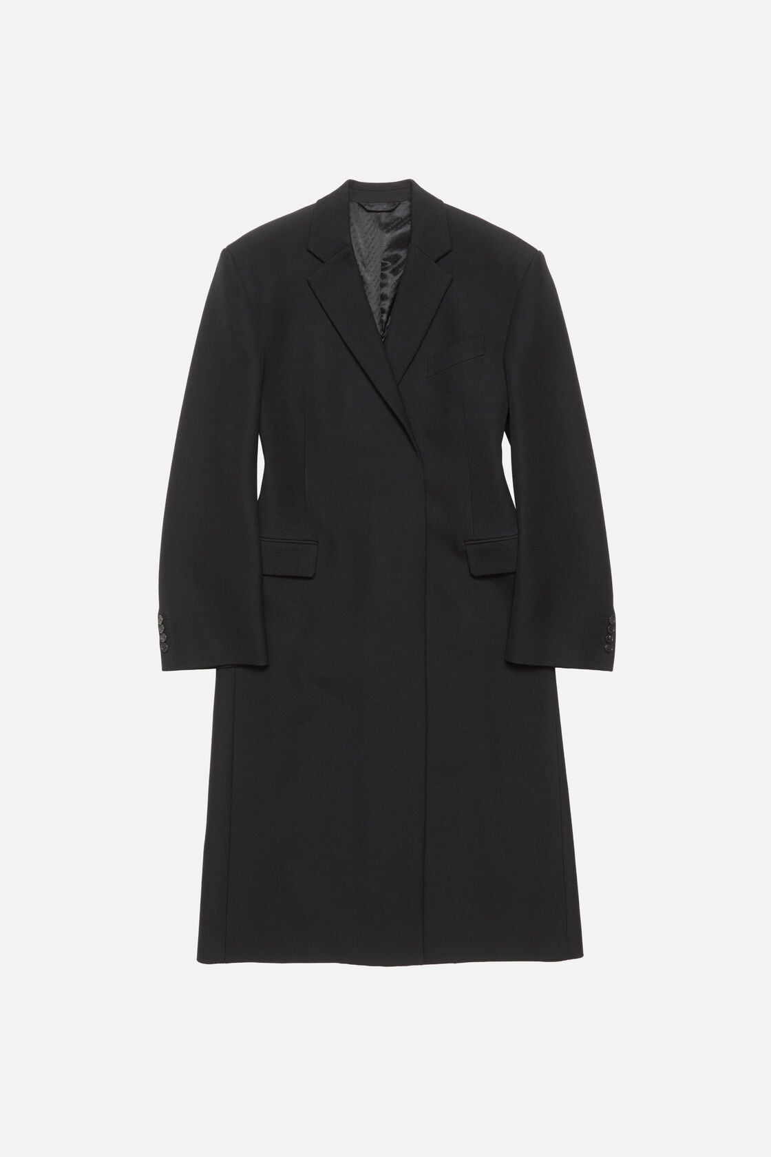 Acne Studios Double-breasted wool coat - Black