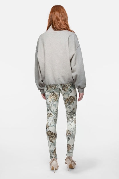 Acne Studios Fleece sweatshirt with logo - Grey Melange