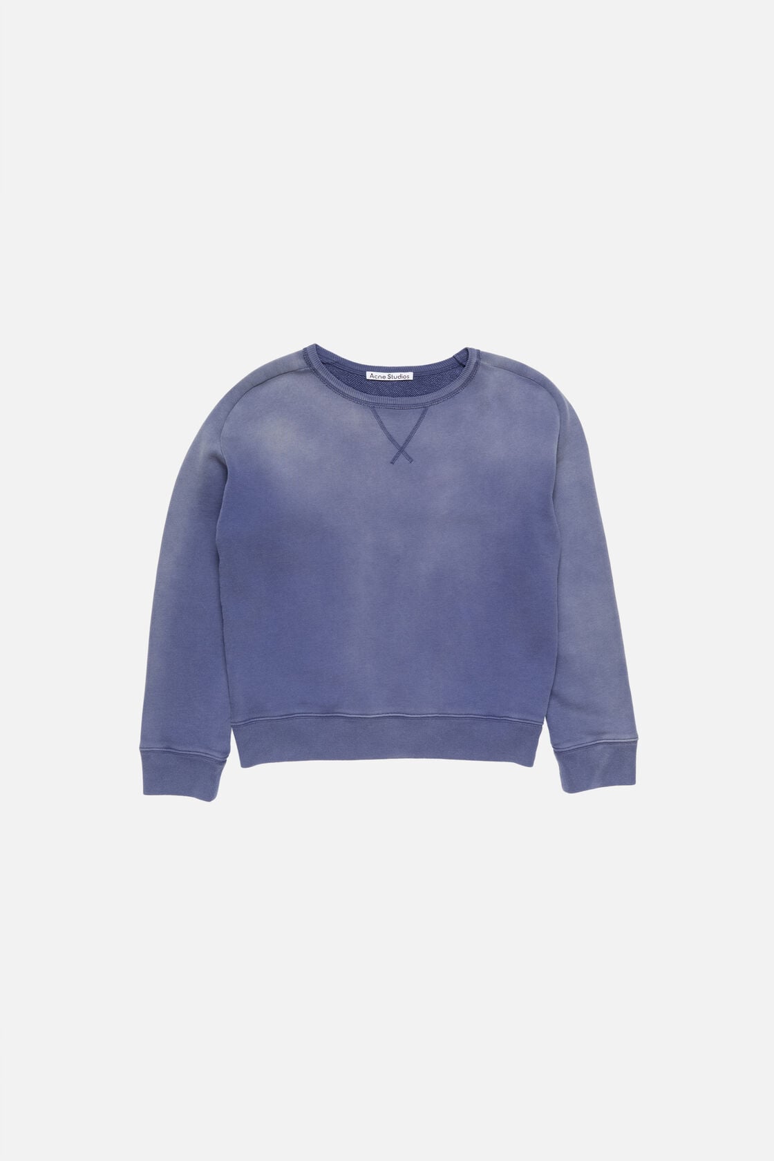 Acne Studios Sprayed logo sweatshirt - Navy
