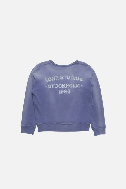 Acne Studios Sprayed logo sweatshirt - Navy