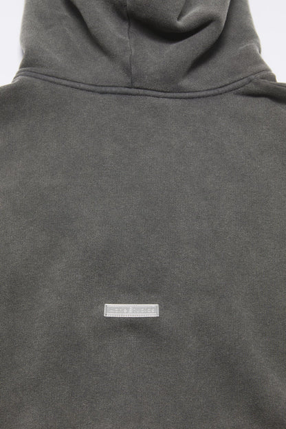 Acne Studios Rubber stamp logo hoodie - Faded black