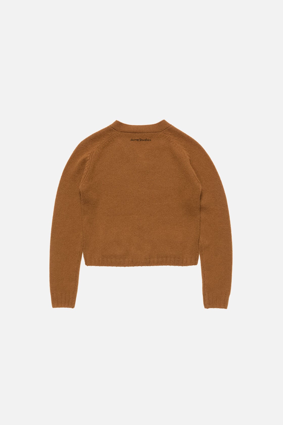 Acne Studios Cashmere V-Neck Cardigan - Mid brown