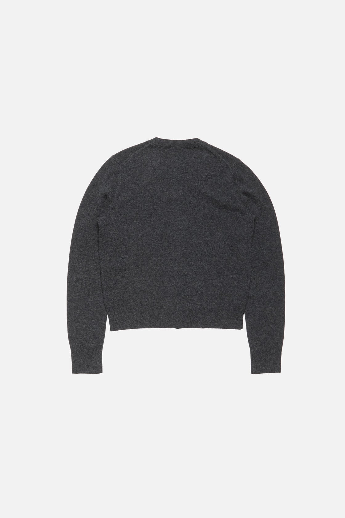 Acne Studios Yak wool cardigan - Dark Grey Melange