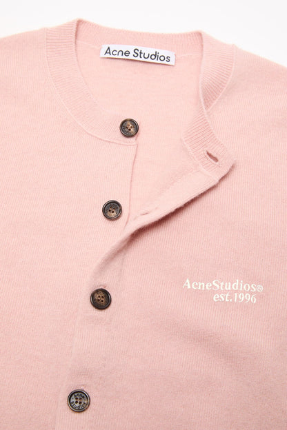 Acne Studios Yak wool cardigan - Dirty pink