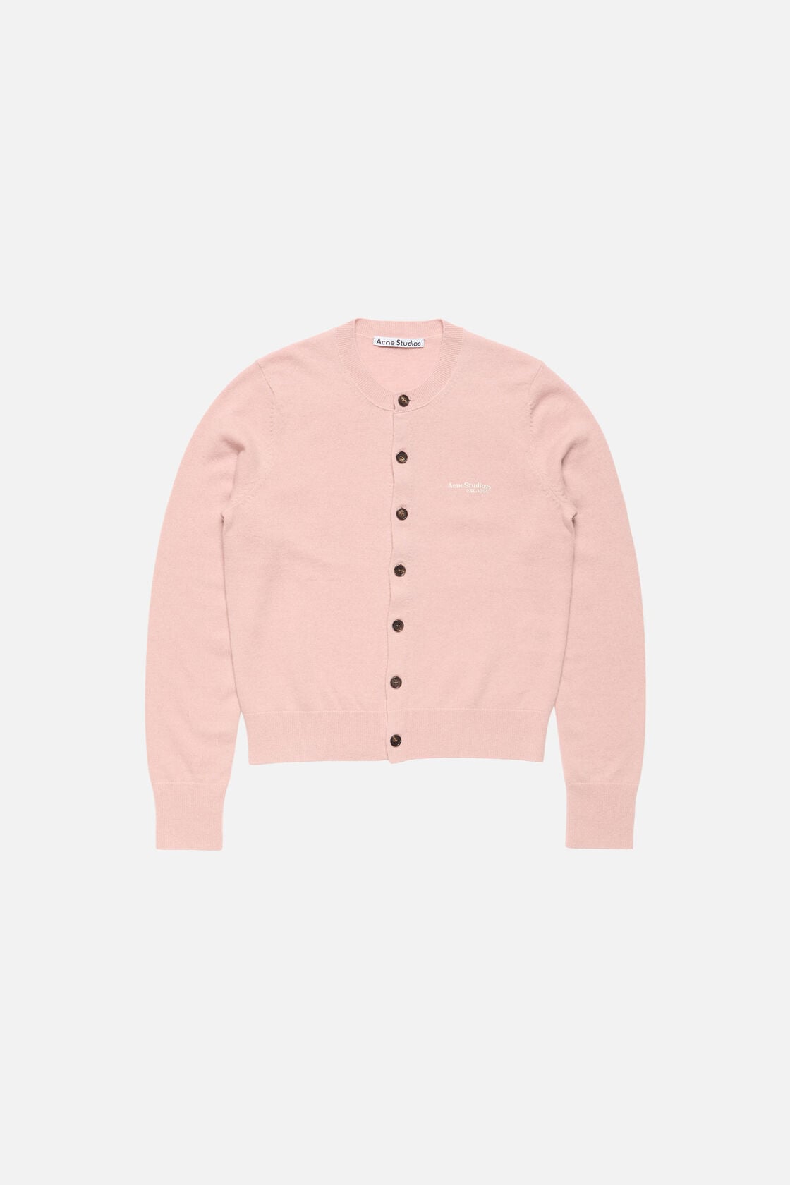 Acne Studios Yak wool cardigan - Dirty pink