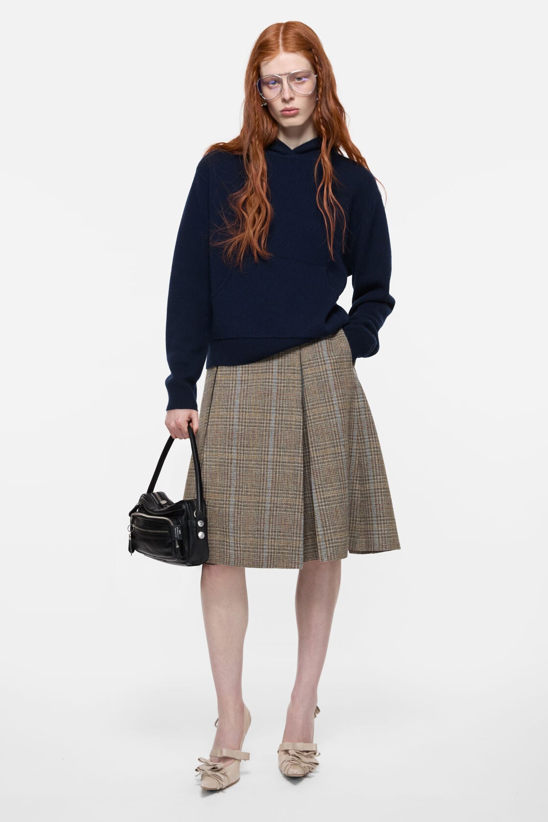 Acne Studios Cashmere hoodie - Ink blue