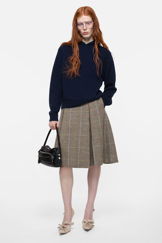 Acne Studios Cashmere hoodie - Ink blue