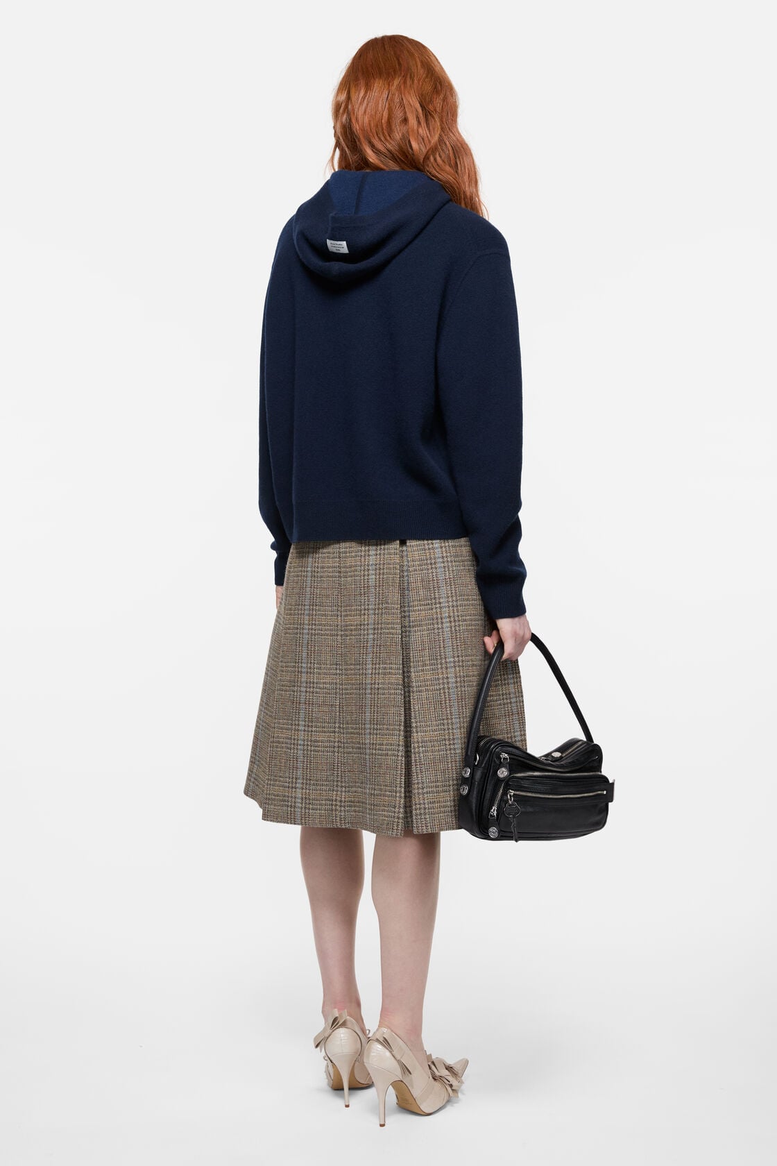 Acne Studios Cashmere hoodie - Ink blue