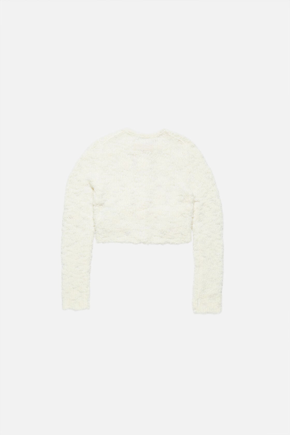 Acne Studios Bow wool cardigan - White